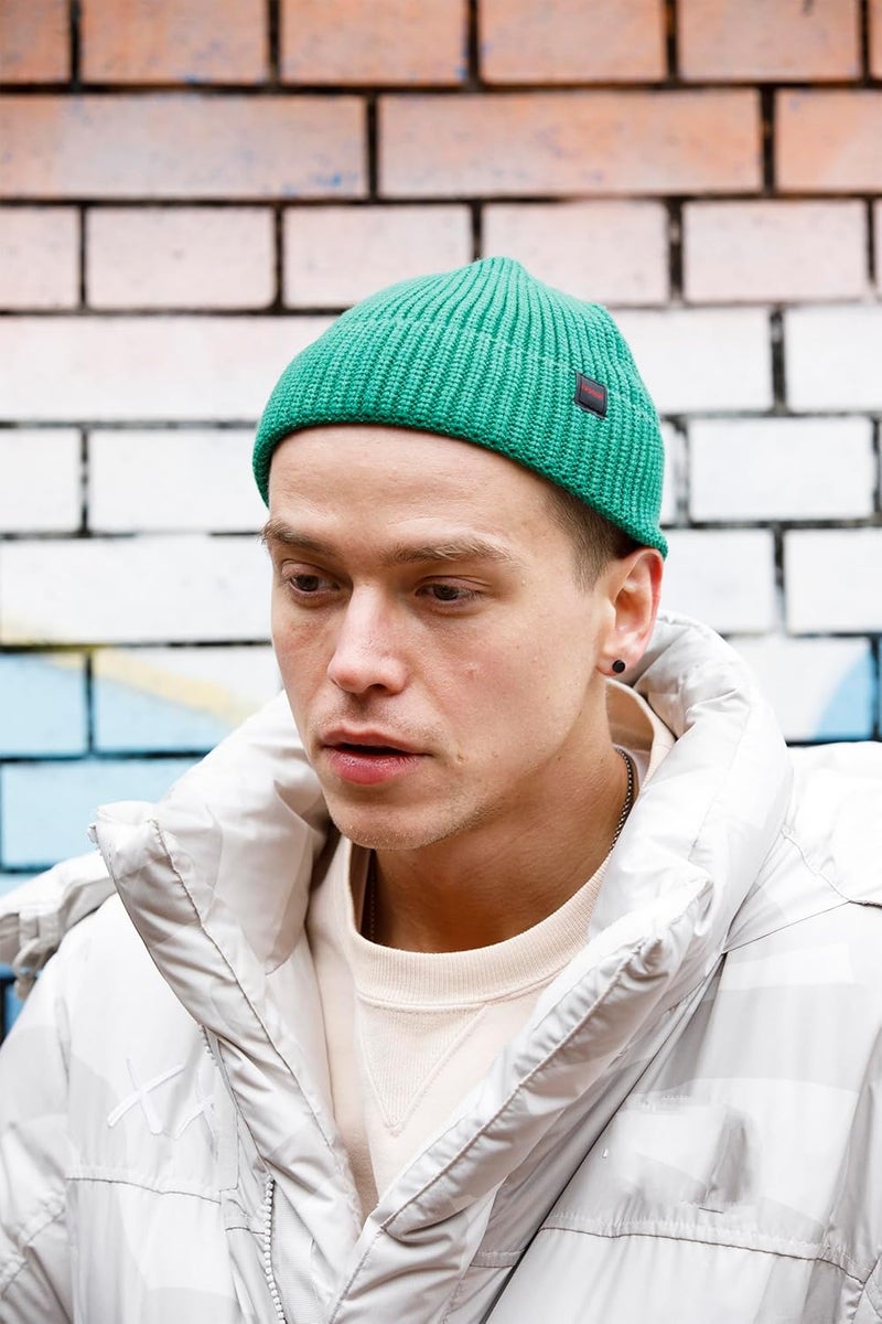 DASMINI Fisherman Beanie Hats for Men Women,Knit Trawler Skull Cap,Watch Cap,Spring Fall Winter Warm Short Hats - Image 2